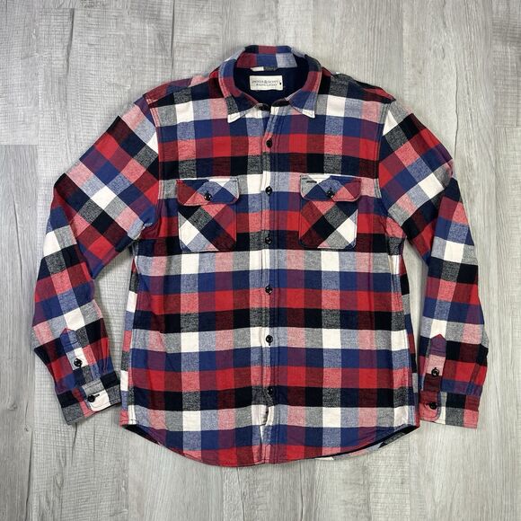 Denim & Supply Ralph Lauren Other - Ralph Lauren Denim & Supply Red/Blue Buffalo Plaid Cotton Flannel Shirt Large U